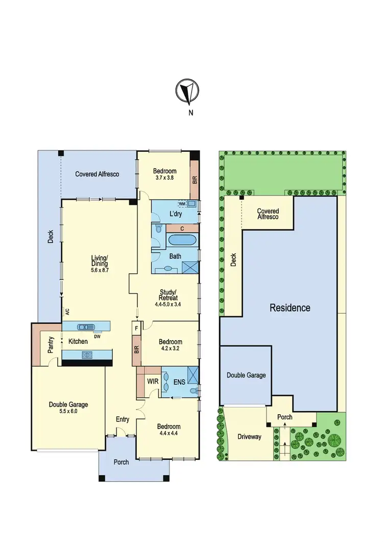 Floorplan of Homely house listing, 15 Eliot Avenue, Doreen VIC 3754