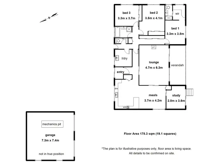 Floorplan of Homely house listing, 43 Camms Road, Monbulk VIC 3793