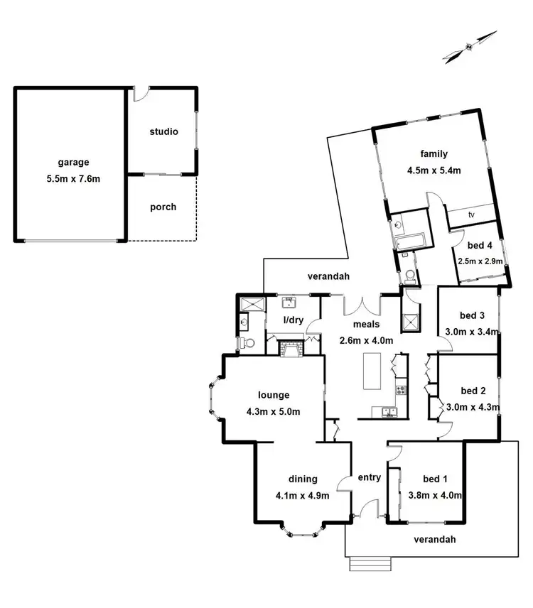 Floorplan of Homely house listing, 56 Braeside Drive, Launching Place VIC 3139