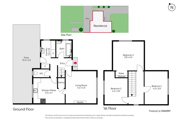 Floorplan of Homely house listing, 39 Stokes Street, Preston VIC 3072