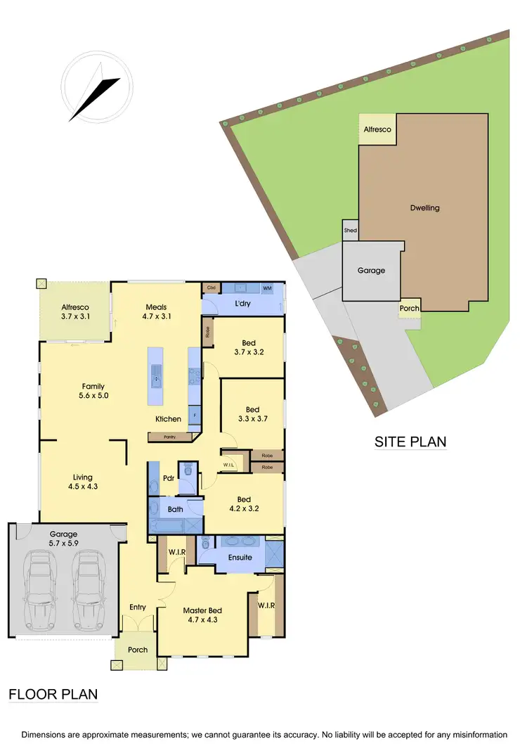 Floorplan of Homely house listing, 7 Hicus Drive, Doreen VIC 3754