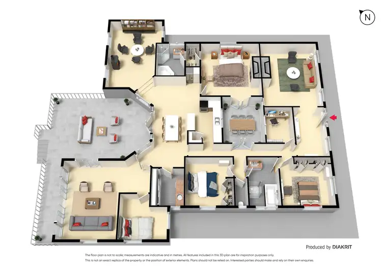 Floorplan of Homely house listing, 23 Clearview Road, Invermay VIC 3352