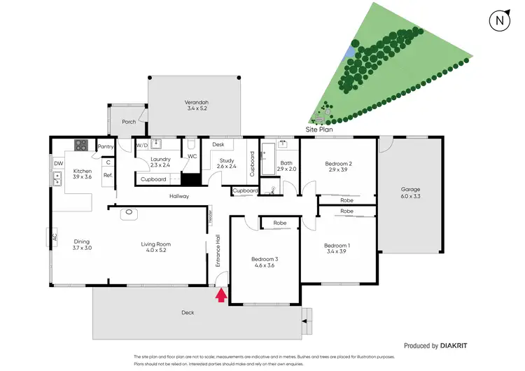 Floorplan of Homely house listing, 559 Ballarat-Daylesford Road, Pootilla VIC 3352