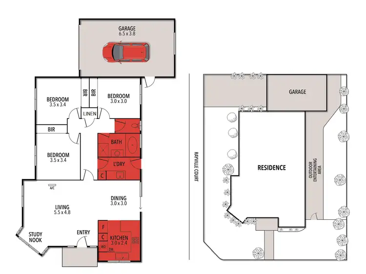 Floorplan of Homely house listing, 11 Foam Court, Torquay VIC 3228
