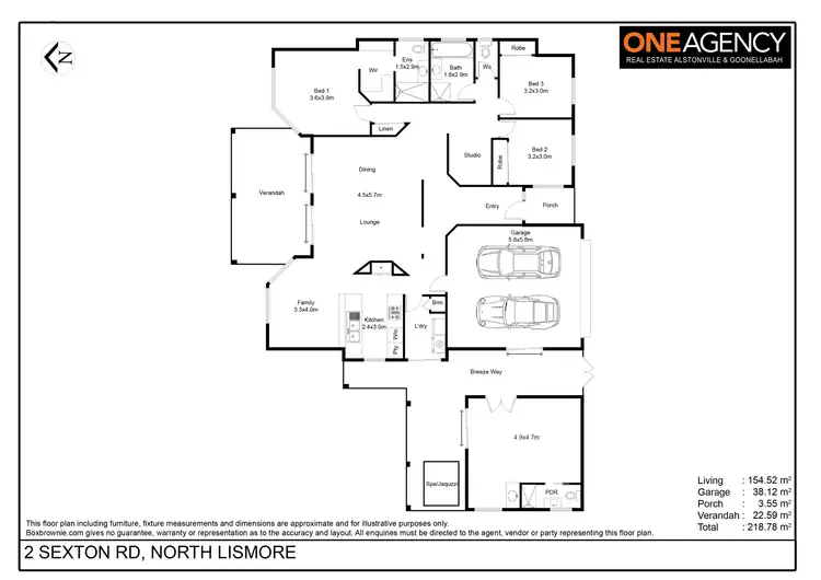 Floorplan of Homely rural property listing, 2 Sexton Road, North Lismore NSW 2480