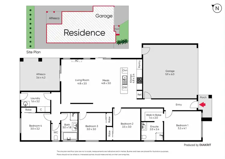 Floorplan of Homely house listing, 410 Hogans Road, Tarneit VIC 3029