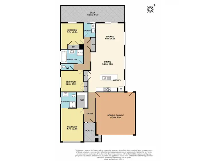 Floorplan of Homely house listing, 25 Naomi Street, Pakenham VIC 3810