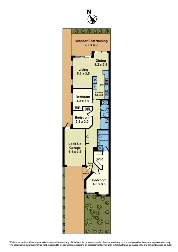 Floorplan of Homely house listing, 56A Ford Street, Newport VIC 3015