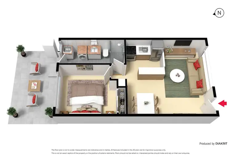 Floorplan of Homely unit listing, 5/21-23 Hill Street, Frankston VIC 3199