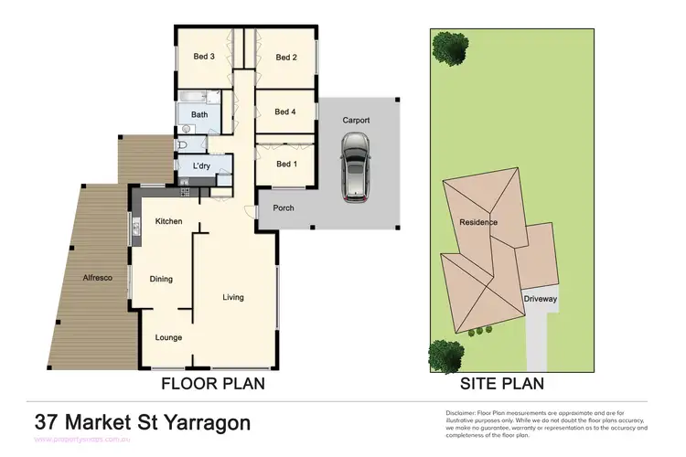 Floorplan of Homely house listing, 37 Market Street, Yarragon VIC 3823