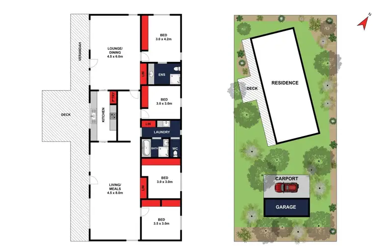 Floorplan of Homely house listing, 10 Thomson Street, Point Lonsdale VIC 3225