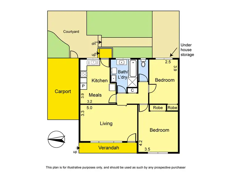 Floorplan of Homely unit listing, 3/65 Nell Street, Greensborough VIC 3088