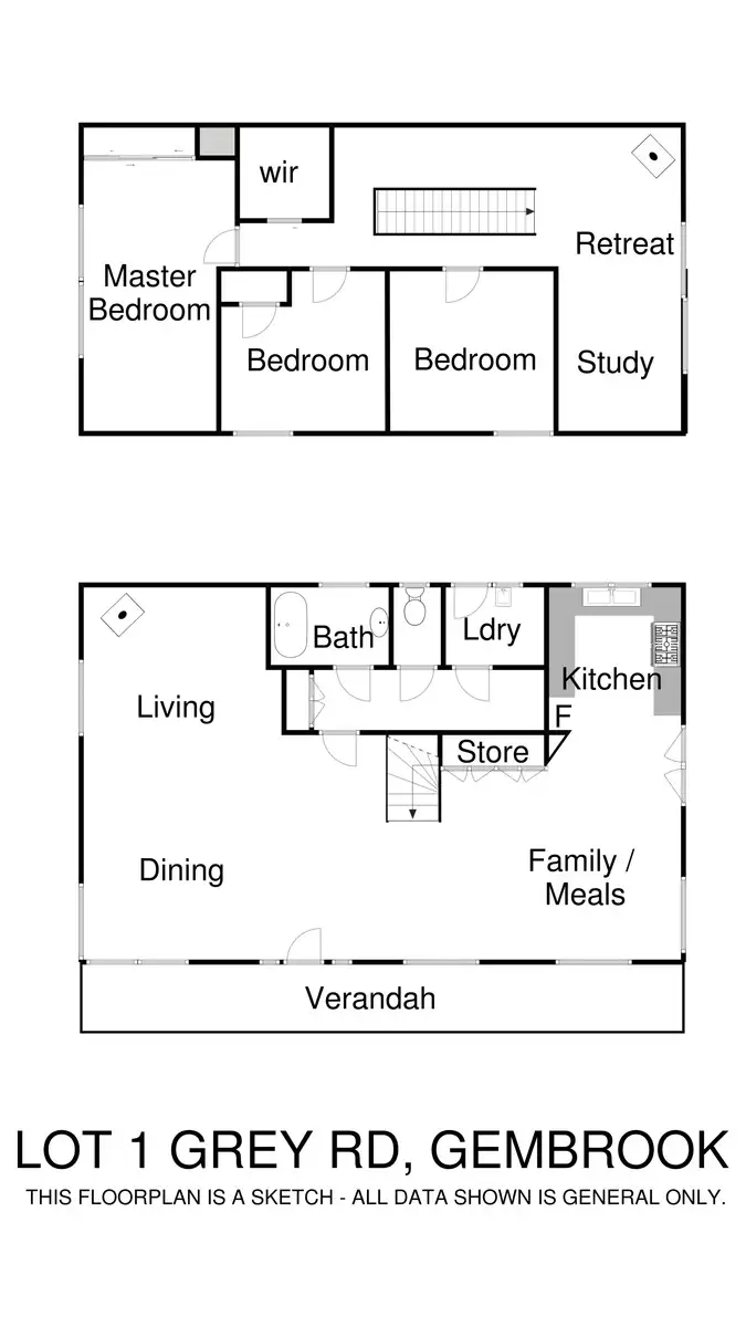 Floorplan of Homely house listing, Lot/1 Grey Road, Gembrook VIC 3783