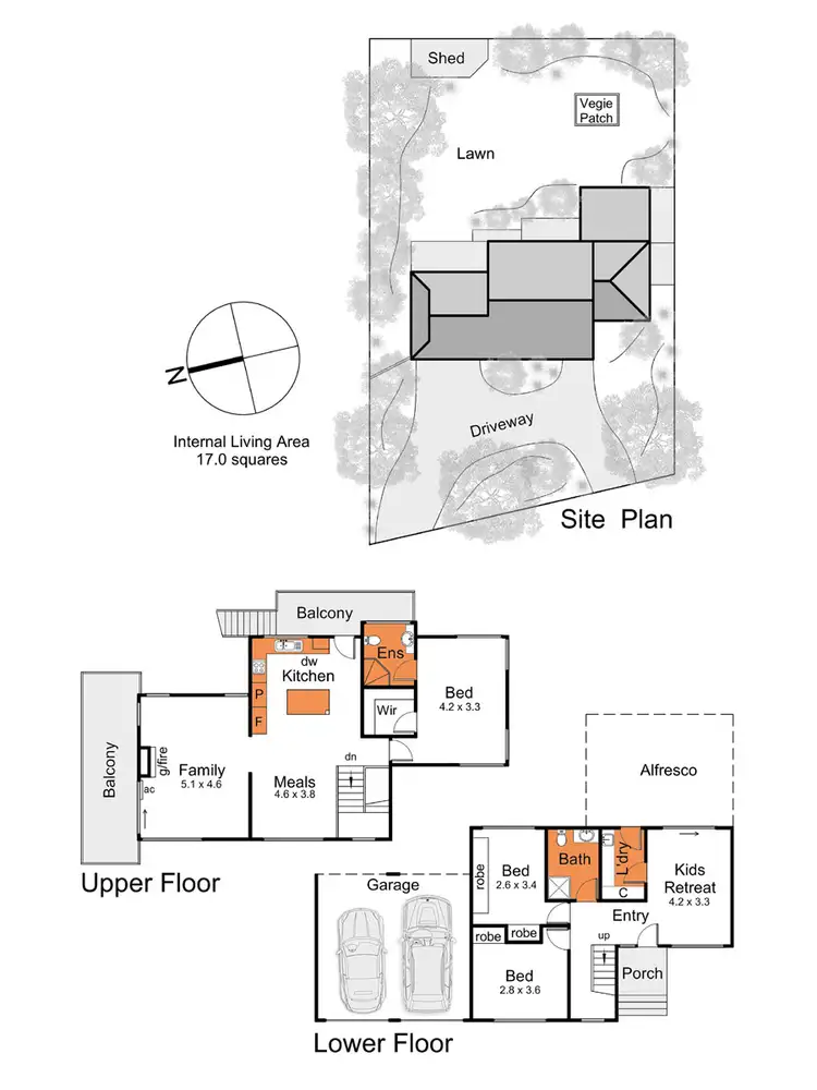 Floorplan of Homely house listing, 15 St James Crescent, Mount Eliza VIC 3930