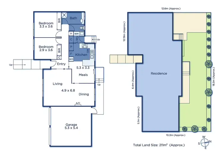 Floorplan of Homely unit listing, 4/84 Main Street, Blackburn VIC 3130