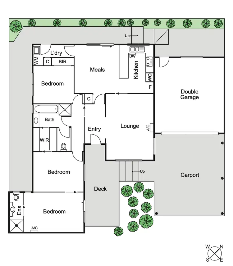 Floorplan of Homely house listing, 1/1 Fraser Street, Ormond VIC 3204