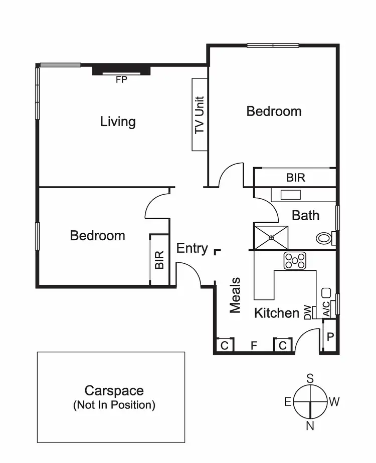 Floorplan of Homely apartment listing, 3/165 Glen Huntly Road, Elwood VIC 3184
