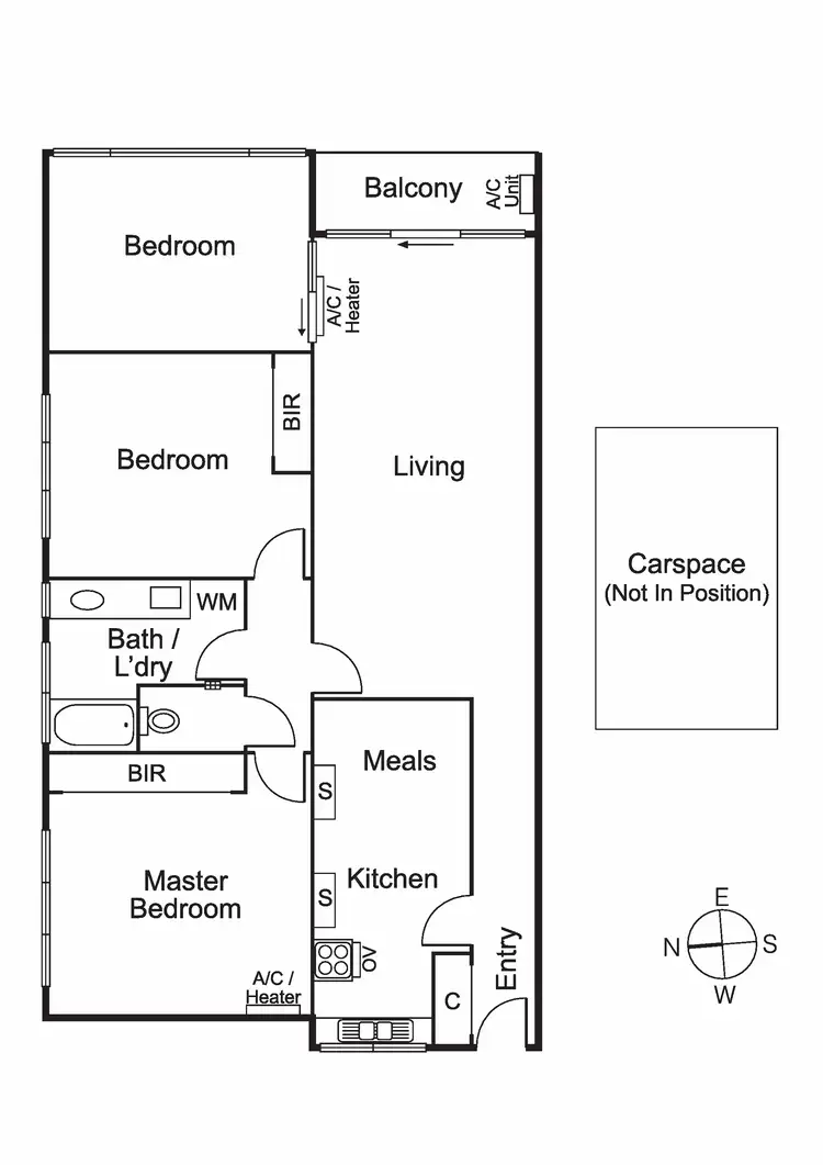 Floorplan of Homely apartment listing, 2/2 Edith Street, Caulfield North VIC 3161