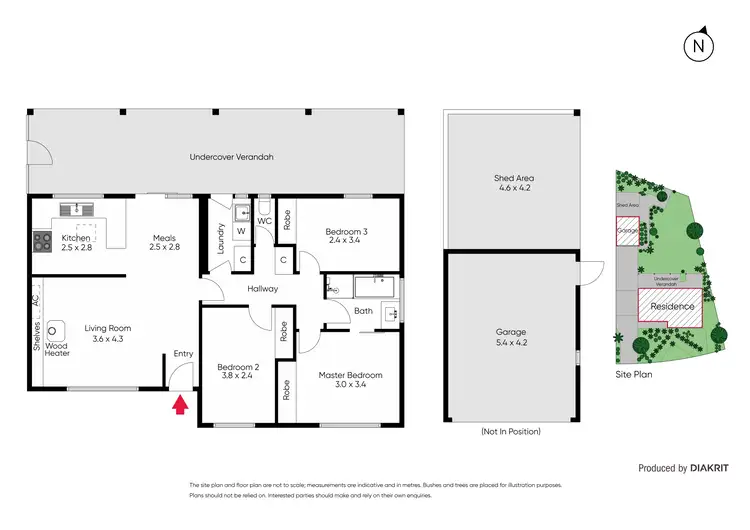 Floorplan of Homely house listing, 8 Olstead Drive, Baxter VIC 3911