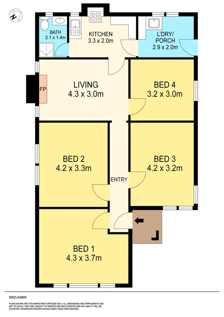 Floorplan of Homely house listing, 1012 Ripon Street South, Ballarat Central VIC 3350