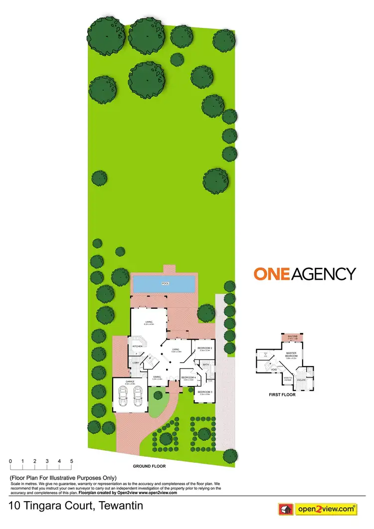 Floorplan of Homely house listing, 10 Tingara Court, Tewantin QLD 4565