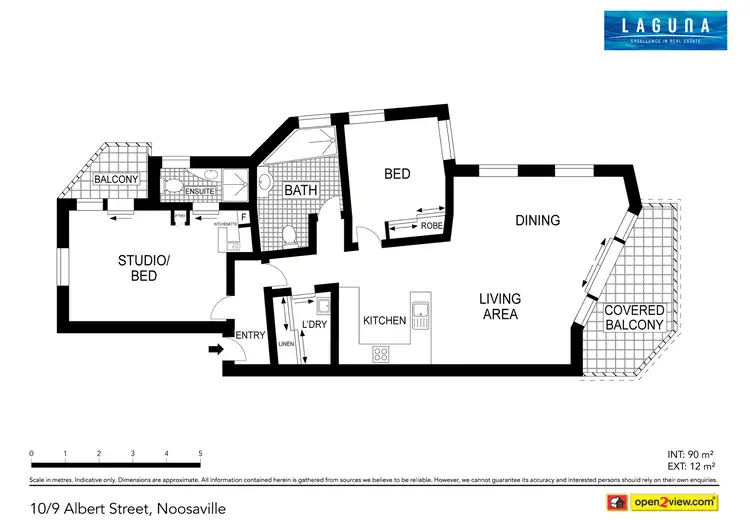 Floorplan of Homely unit listing, 10/9 Albert Street, Noosaville QLD 4566