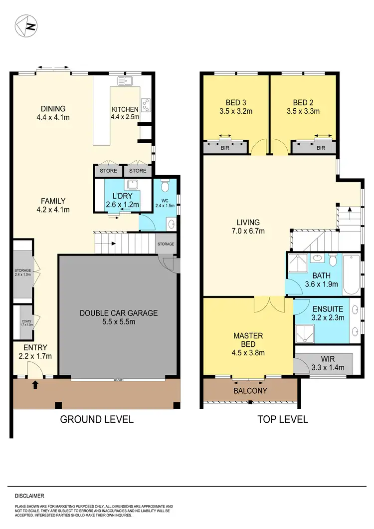Floorplan of Homely house listing, 6 Lucia Crescent, Mount Clear VIC 3350