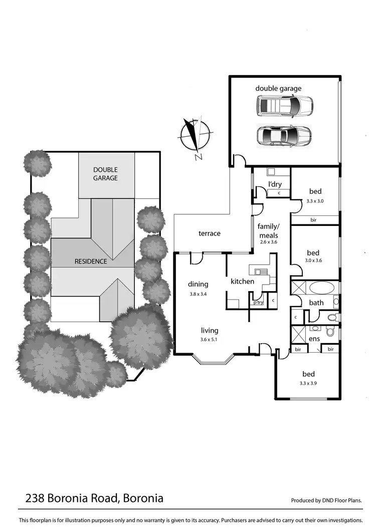 Floorplan of Homely house listing, 238 Boronia Road, Boronia VIC 3155