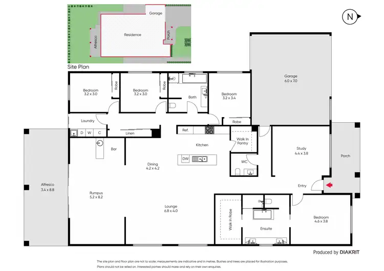 Floorplan of Homely house listing, 2 Edenhope Place, Eynesbury VIC 3338