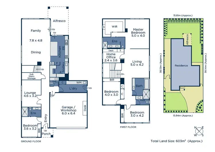 Floorplan of Homely house listing, 113 Lake Road, Blackburn VIC 3130