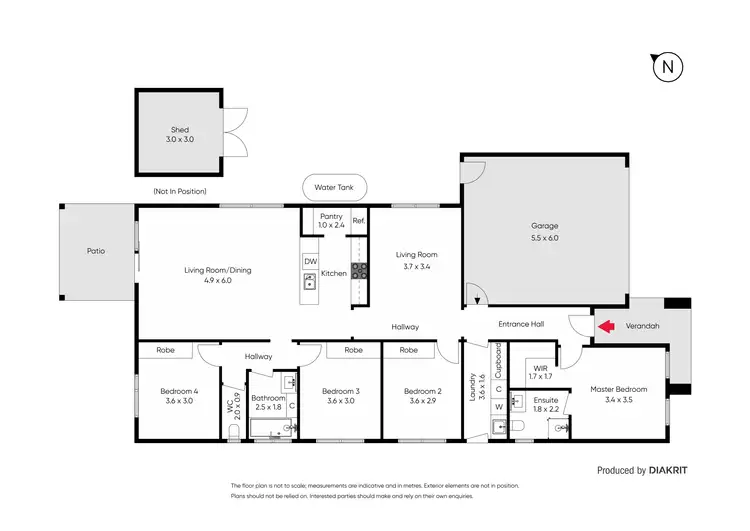 Floorplan of Homely house listing, 60 Cinnamon Drive, Lake Gardens VIC 3355