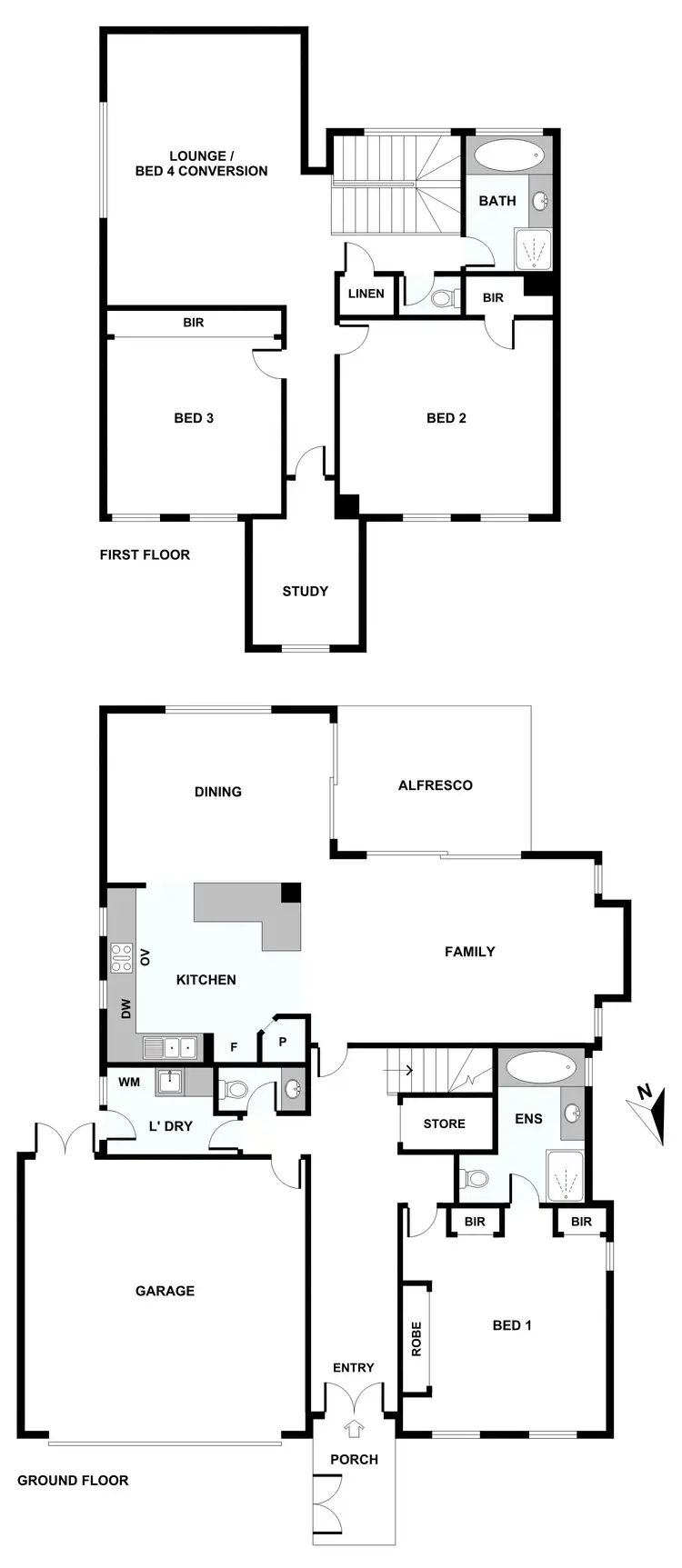 Floorplan of Homely house listing, 7 Kurren Court, Mount Claremont WA 6010