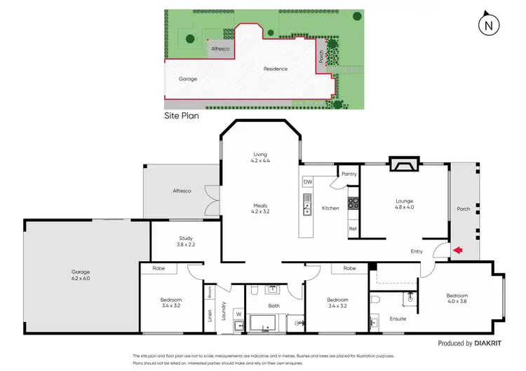 Floorplan of Homely house listing, 10 Lancefield Circuit, Eynesbury VIC 3338