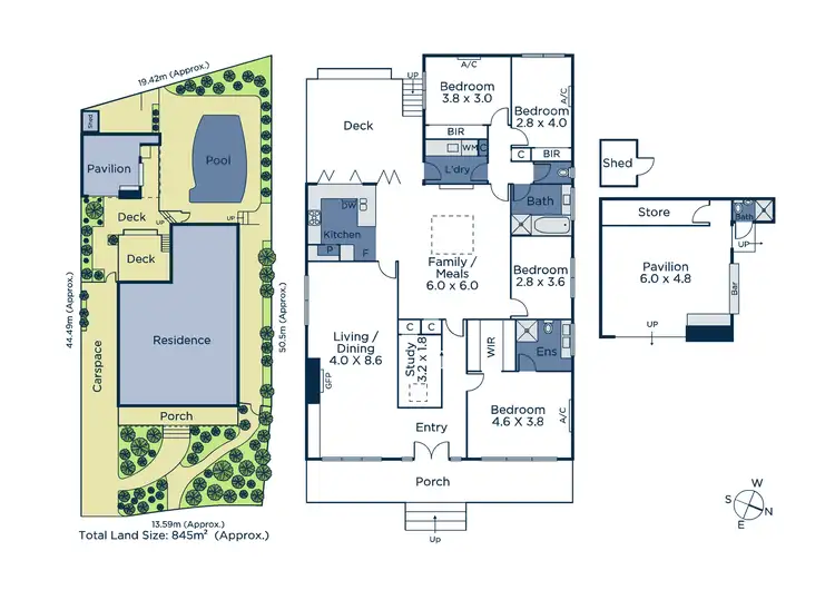 Floorplan of Homely house listing, 10 Gelea Crescent, Vermont South VIC 3133