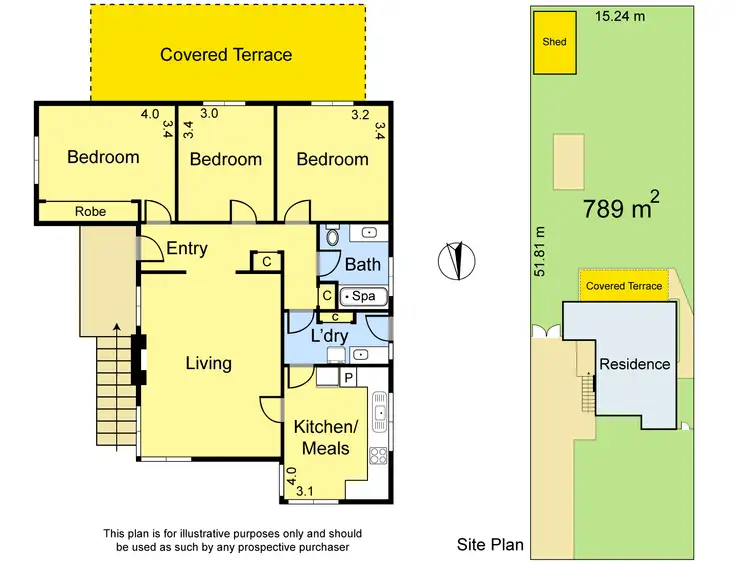Floorplan of Homely house listing, 252 Nepean Street, Greensborough VIC 3088