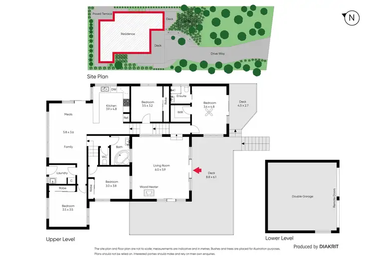 Floorplan of Homely house listing, 496 Browns Road, Rye VIC 3941