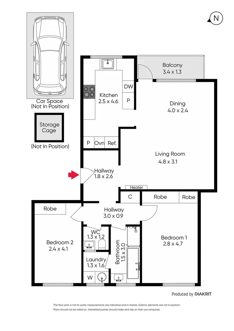 Floorplan of Homely apartment listing, 7/31-33 Wattletree Road, Armadale VIC 3143