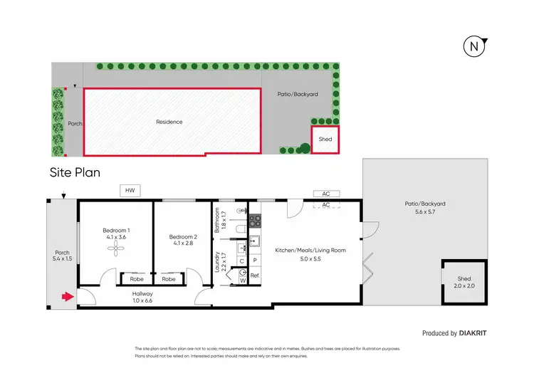 Floorplan of Homely house listing, 93 St Phillip Street, Brunswick East VIC 3057