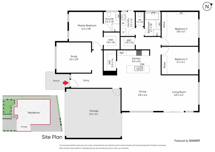 Floorplan of Homely house listing, 22 Knightsbridge Drive, Epping VIC 3076
