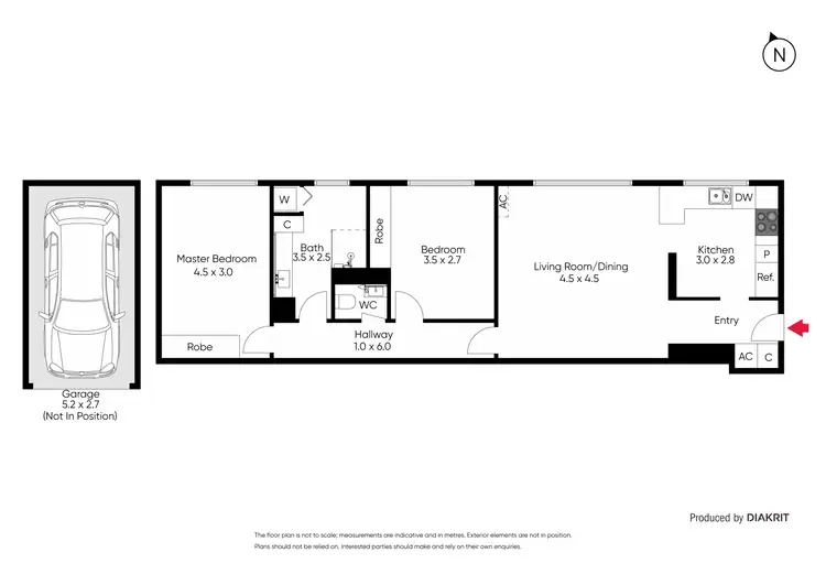 Floorplan of Homely apartment listing, 3/81 Westbury Street, St Kilda East VIC 3183