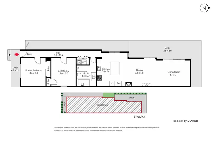 Floorplan of Homely house listing, 53 Marlborough Street, St Kilda East VIC 3183