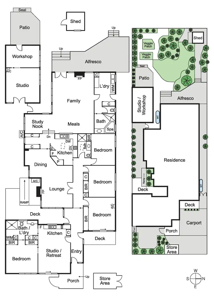Floorplan of Homely house listing, 63 Dalgetty Road, Beaumaris VIC 3193