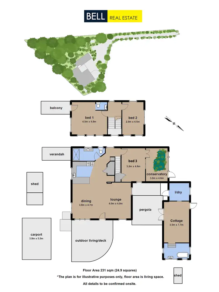 Floorplan of Homely house listing, 4 Bridgewater Road, Seville East VIC 3139