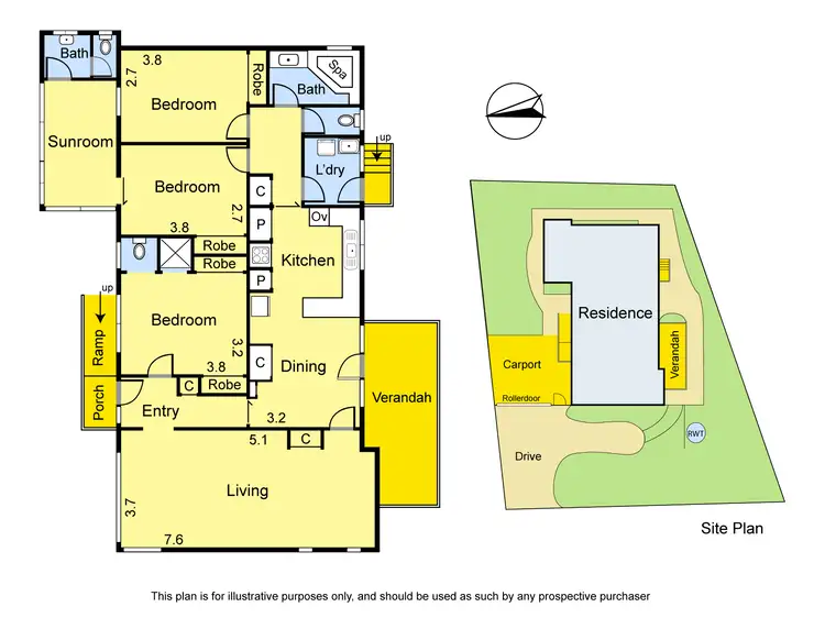 Floorplan of Homely house listing, 11 Appleblossom Court, Viewbank VIC 3084