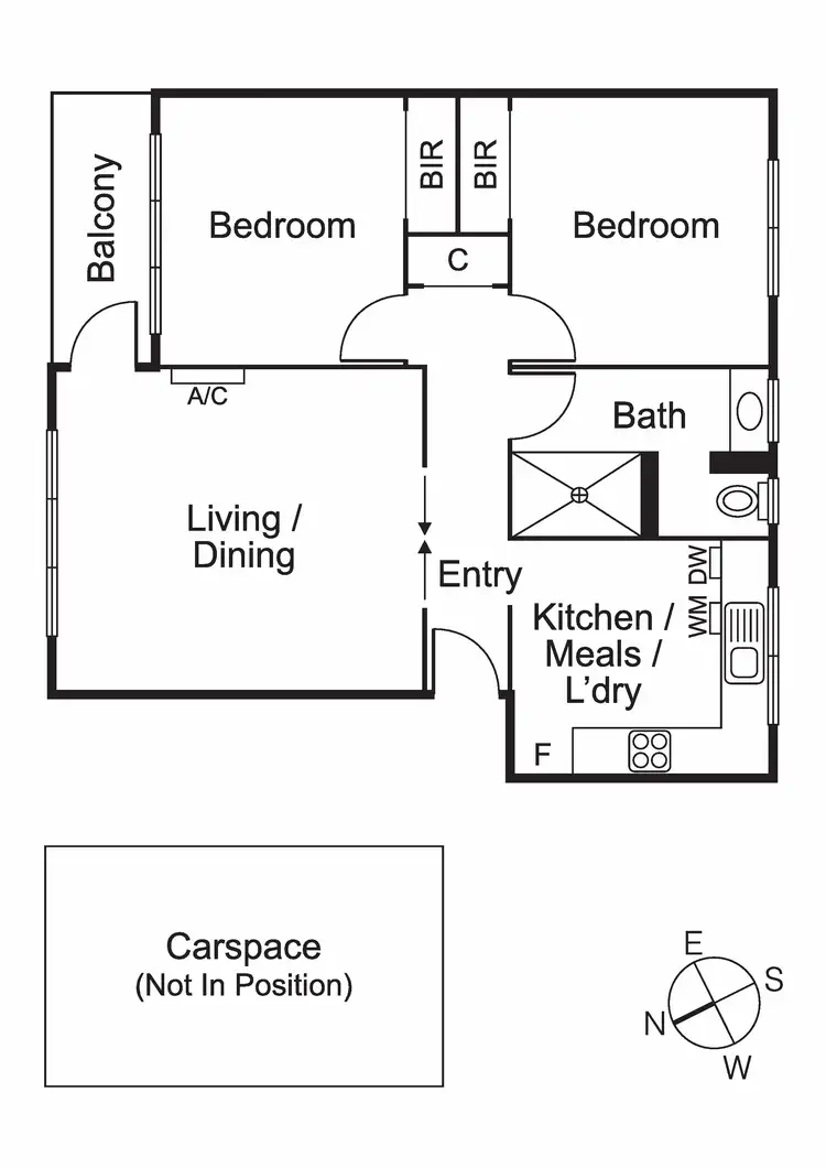 Floorplan of Homely apartment listing, 3/12 Maroona Road, Carnegie VIC 3163