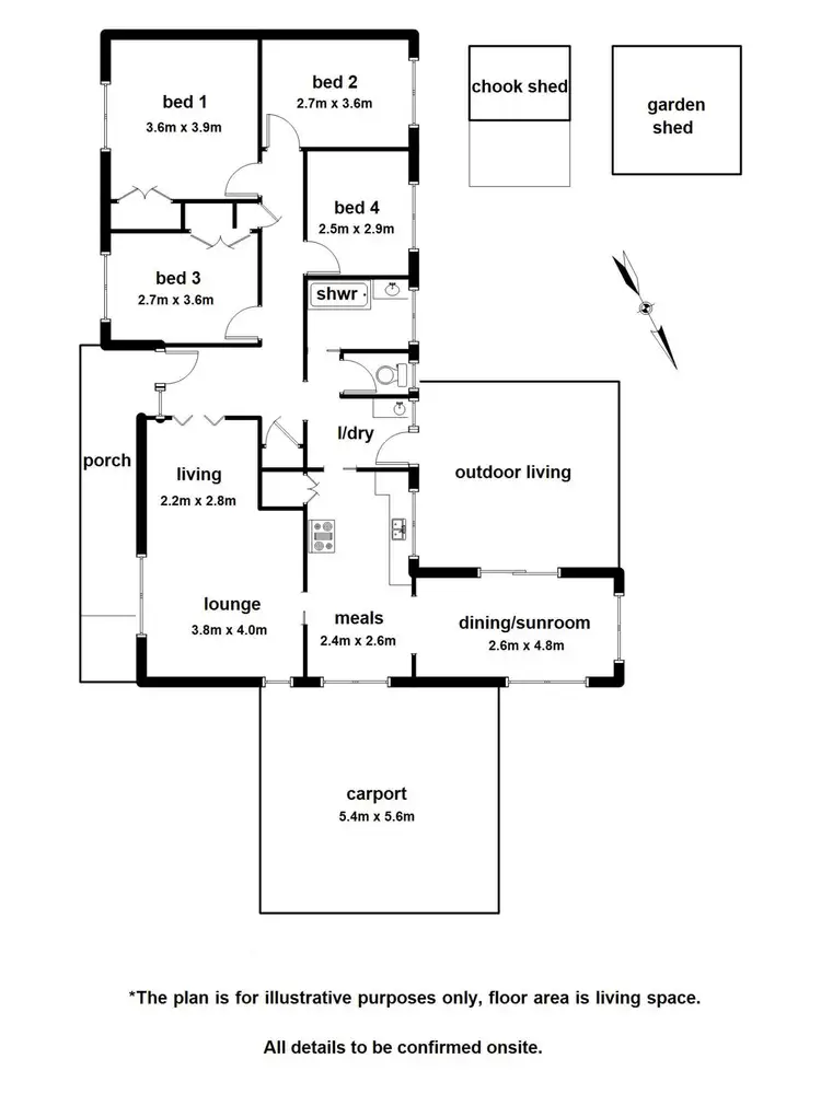 Floorplan of Homely house listing, 25 Greenwood Drive, Launching Place VIC 3139