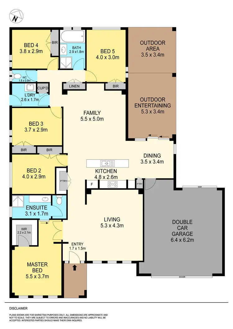 Floorplan of Homely house listing, 13 Baxter Street, Miners Rest VIC 3352