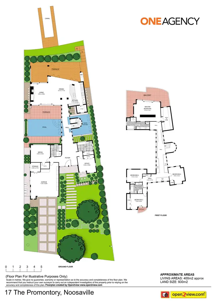 Floorplan of Homely house listing, 17 The Promontory, Noosa Waters QLD 4566