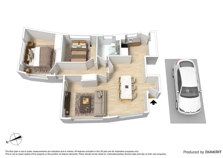 Floorplan of Homely apartment listing, 8/3 Tahara Road, Toorak VIC 3142