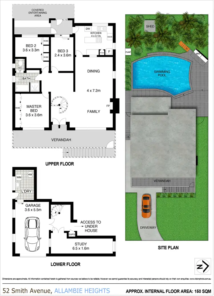 Floorplan of Homely house listing, 52 Smith Avenue, Allambie Heights NSW 2100